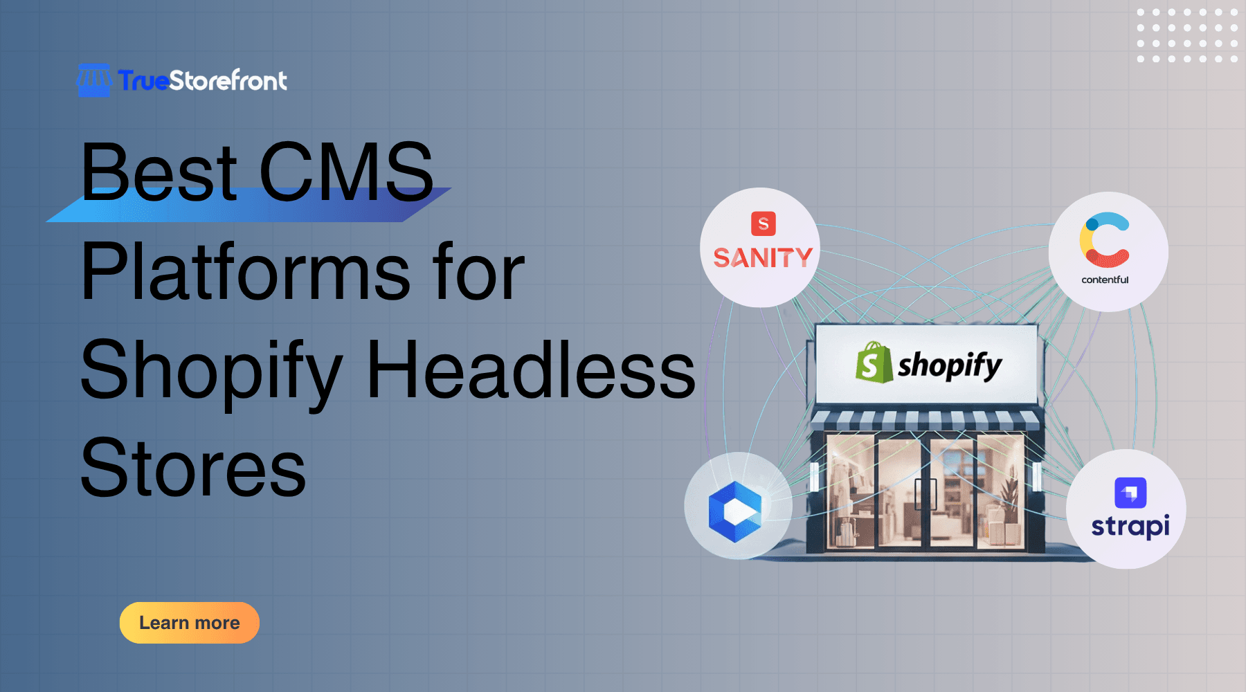 Best CMS Platforms for Shopify Headless Stores (Sanity, Contentful, Strapi)
