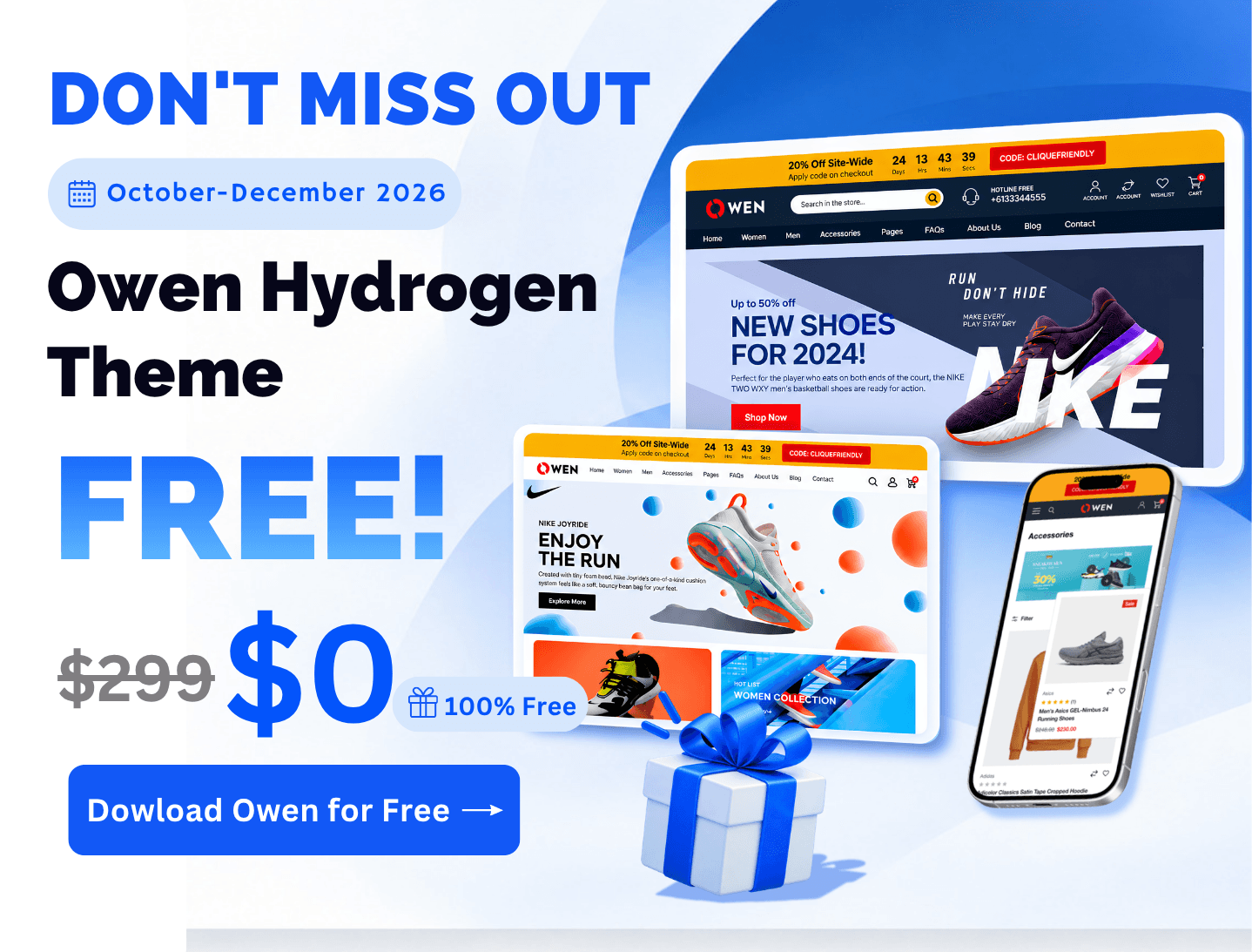 Don't Miss Out: Download the Owen Hydrogen Theme for Free in 2026