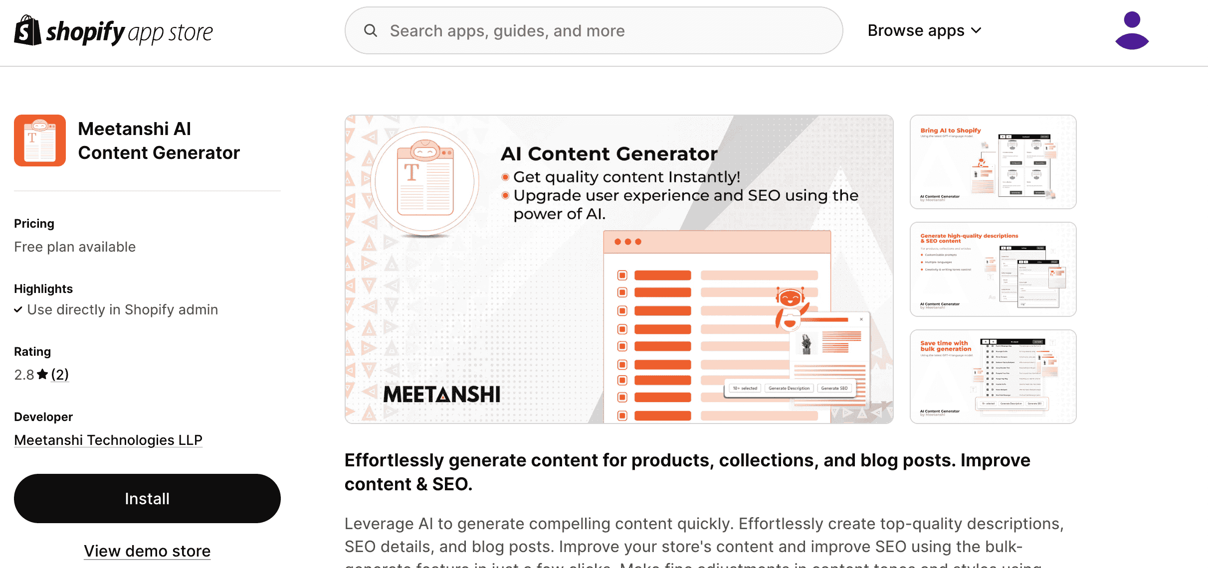 Meetanshi AI Content Generator.png