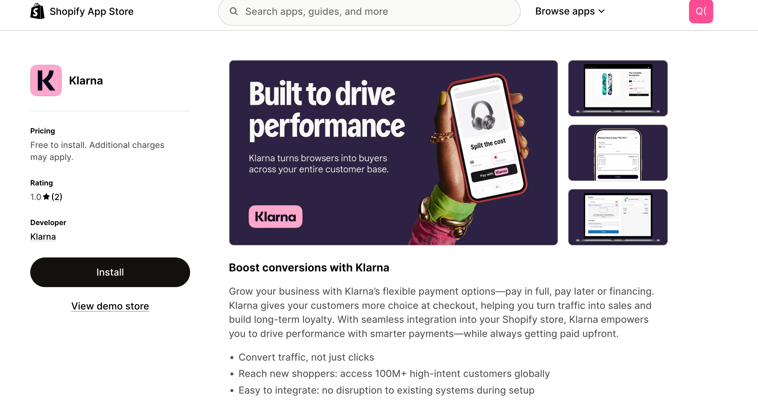 Start the Installation