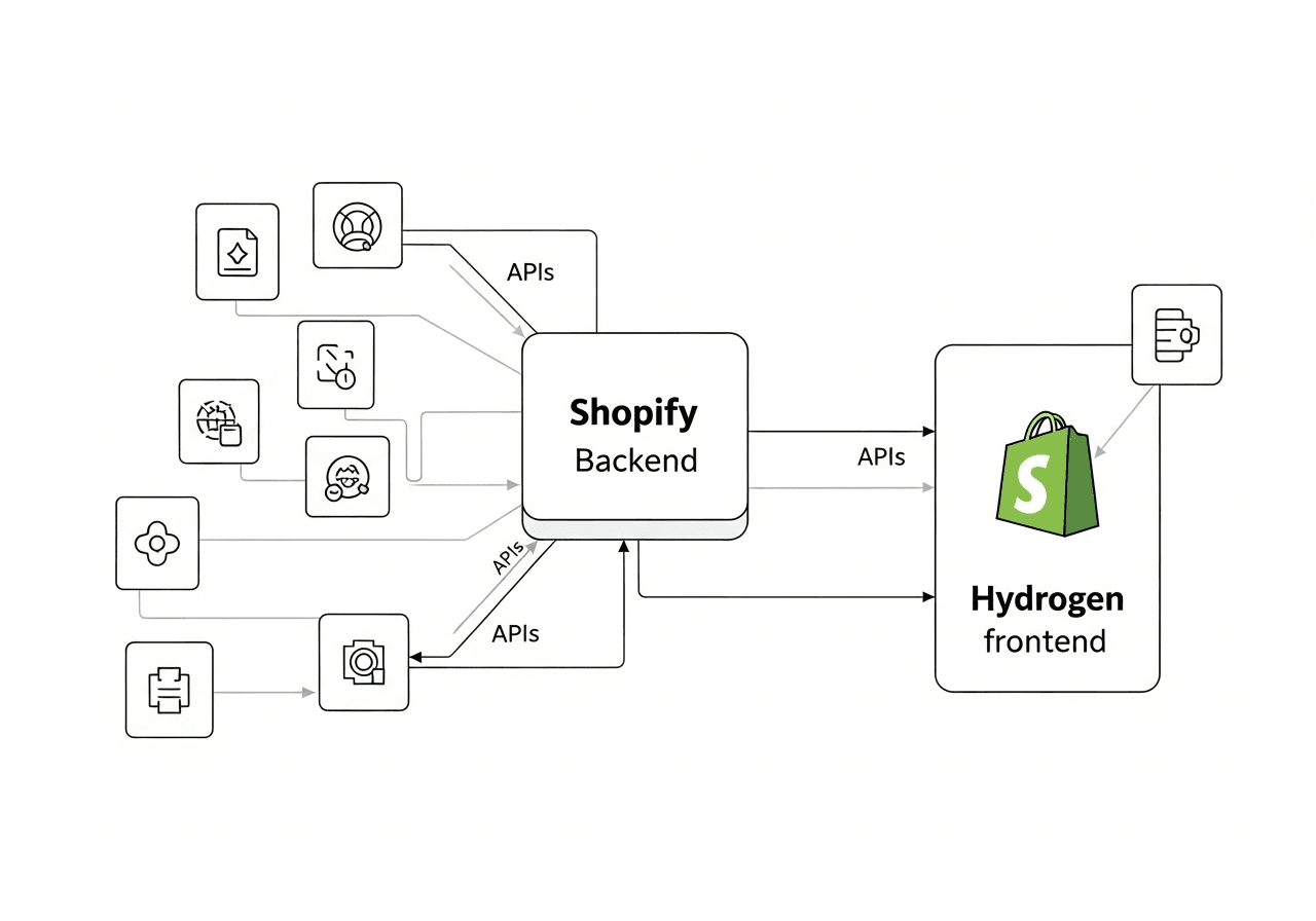 Understanding Shopify Hydrogen Integration Architecture