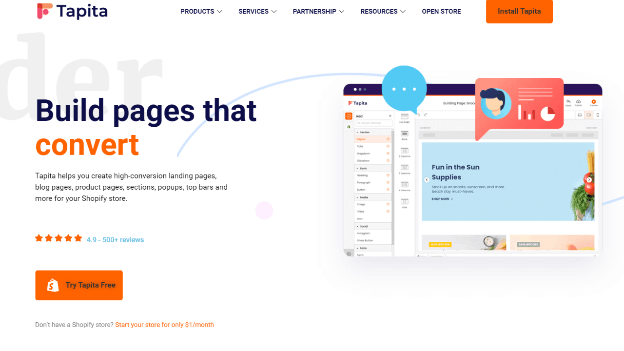 tapita-shopify-page-builder
